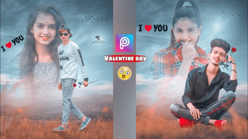 Valentine day special photo editing | valentine day photo editing picsart | VALENTINCE DAY THUMBN…