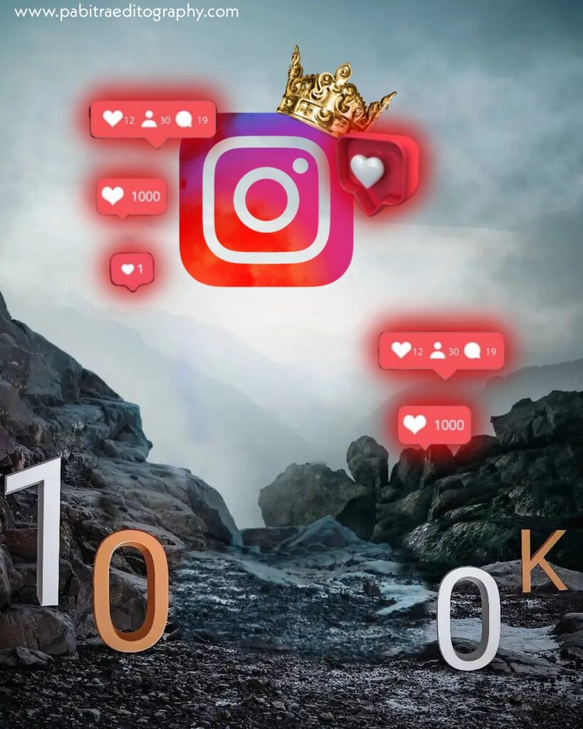 Instagram photo editing deals background