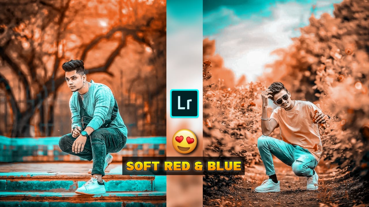 Lightroom Soft Red and Blue Preset Free Downlaod - PABITRA EDITOGRAPHY -