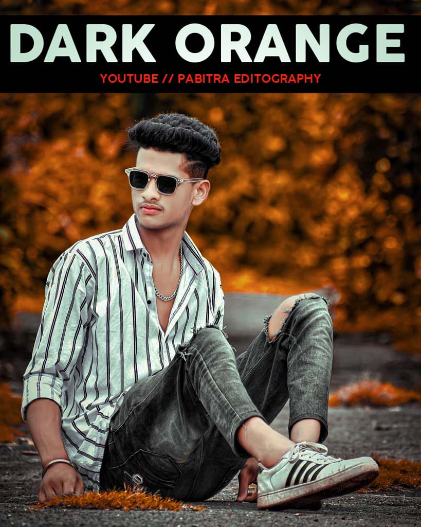 Lightroom Dark Orange | Dark Black and Orange Lightroom Preset ...