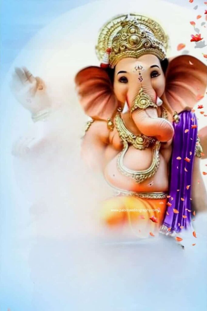 Ganesh Chaturthi CB Background for Editing- PABITRA EDITOGRAPHY