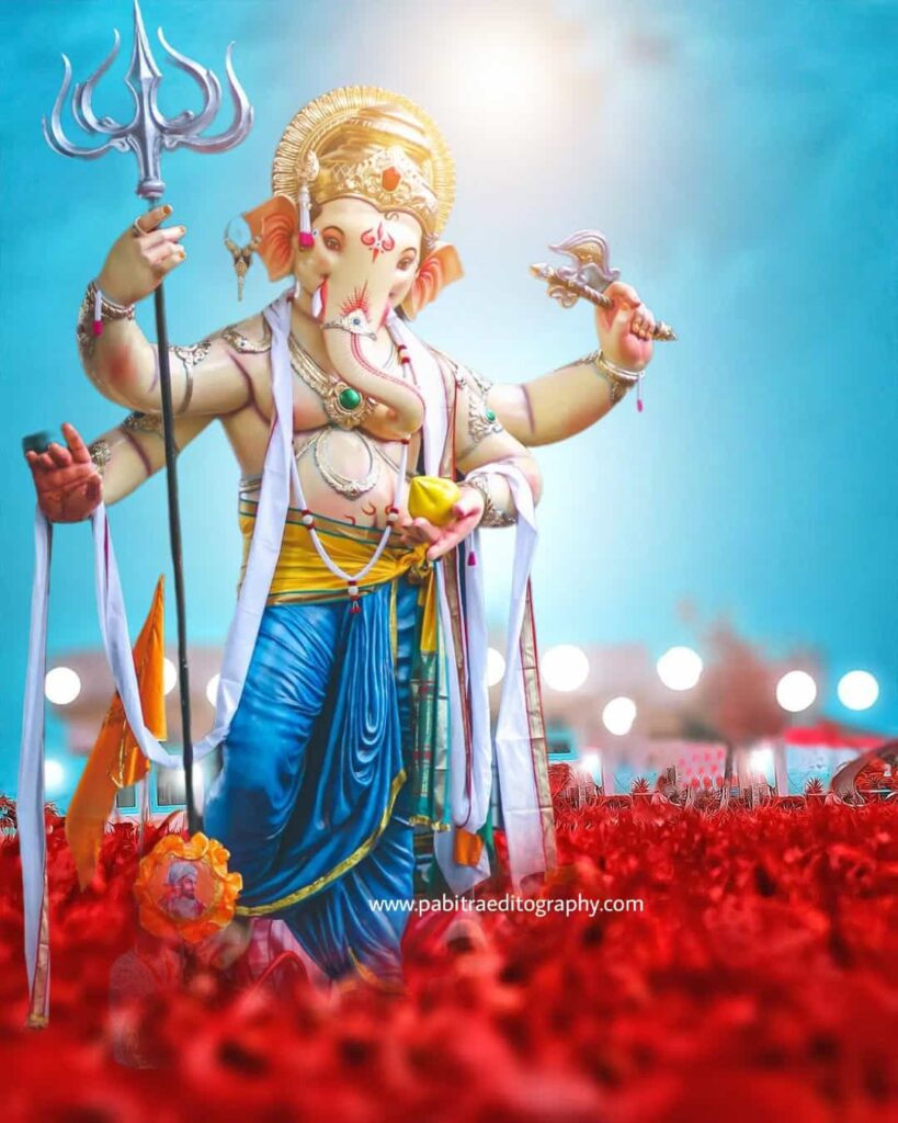 Ganesh Chaturthi Photo Editing Background Online Free - PABITRA EDITOGRAPHY  