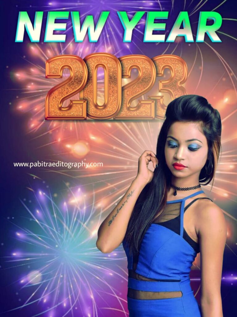 Happy New Year 2023 Photo Editing Background - PABITRA EDITOGRAPHY -  