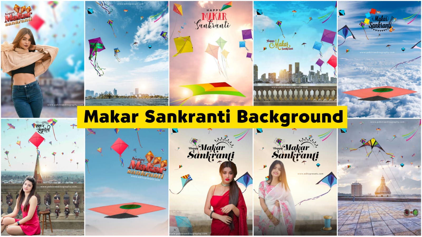 Makar Sankranti Background Archives 
