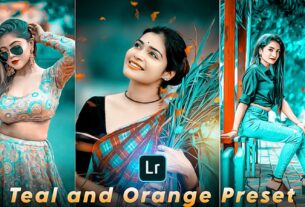 teal and orange lightroom preset