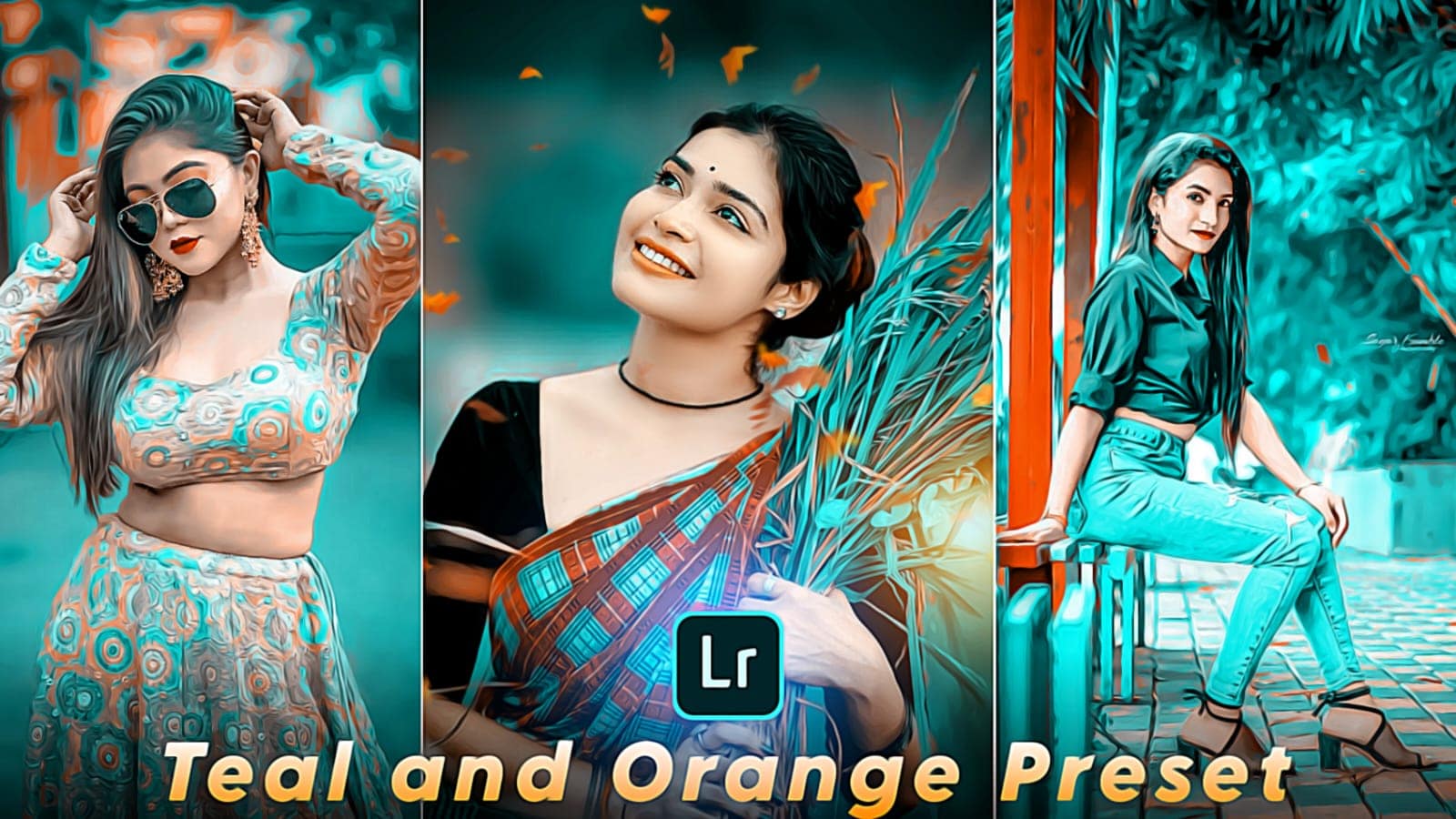 teal and orange lightroom preset