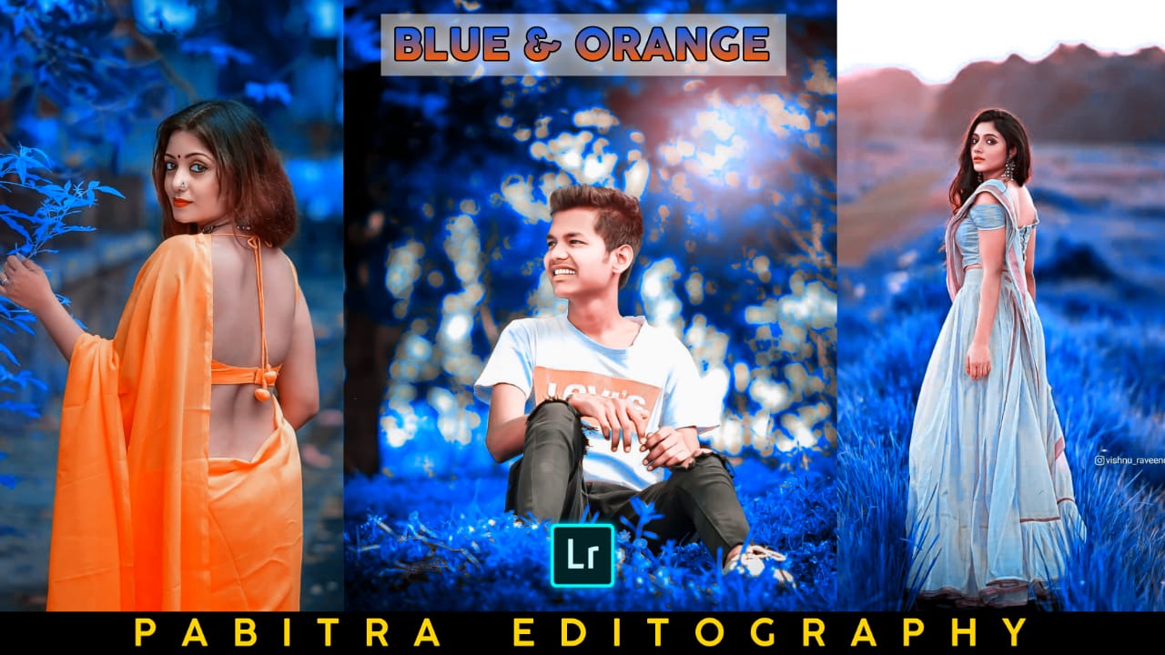 lightroom blue and orange preset