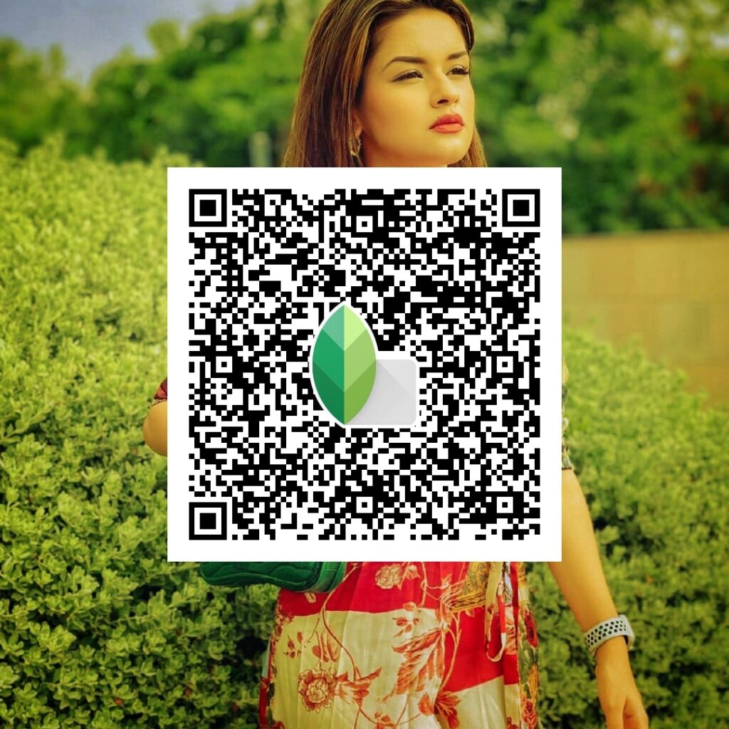 snapseed qr codes