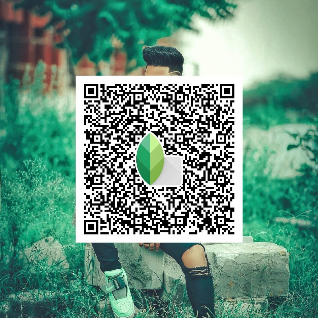 photo editing qr code