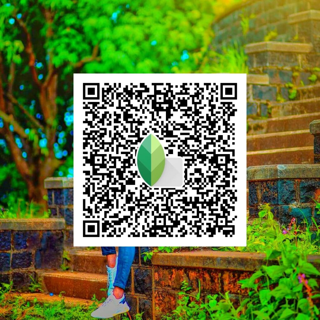 snapseed qr code scanner