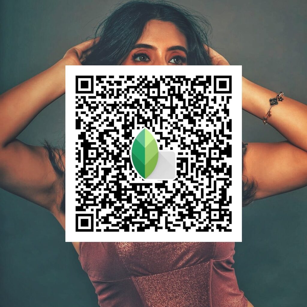 snapseed qr code