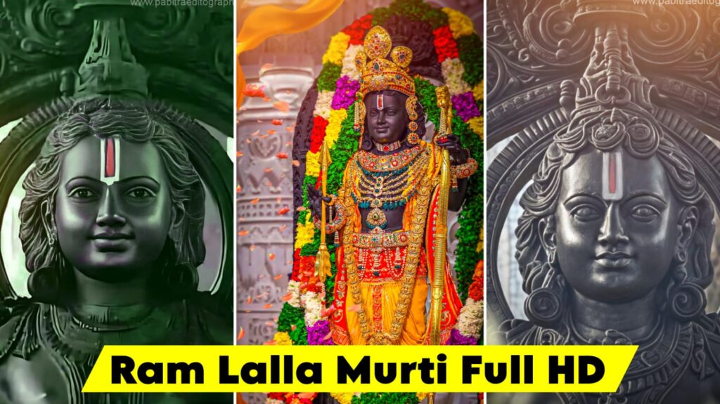 ayodhya ram murti full photo