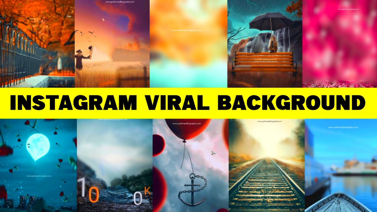 Instagram Viral New Editing Background and Text Png - Picsart