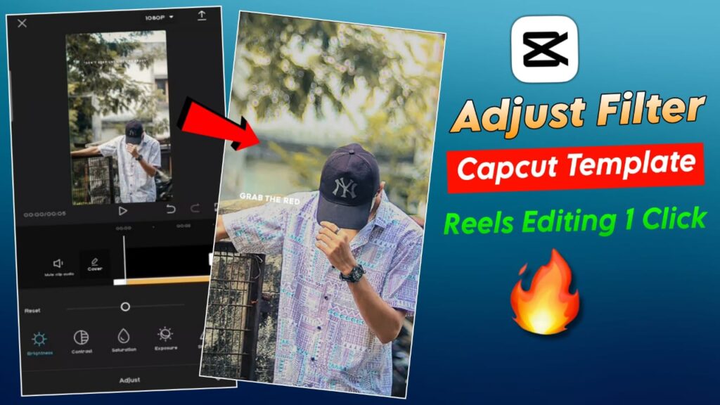 Adjust Filter CapCut Template Link 2023 (Original Link) adjust filter capcut template