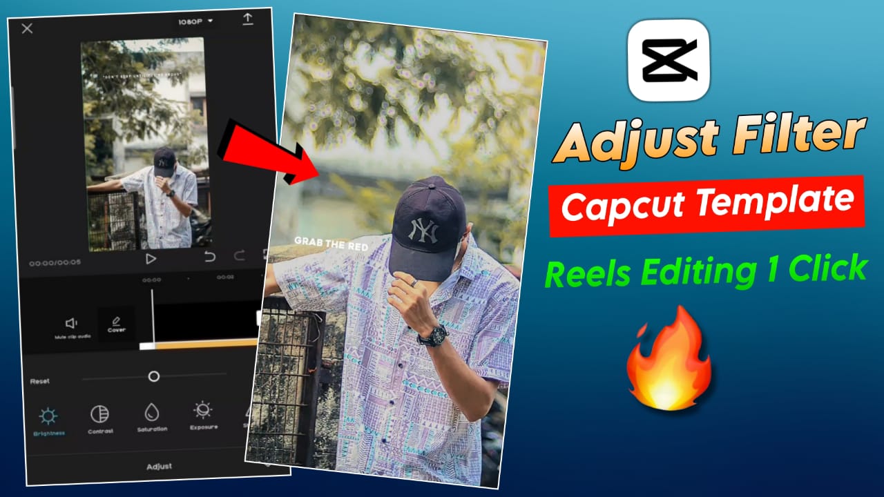 Adjust Filter CapCut Template Link 2023 (Original Link)