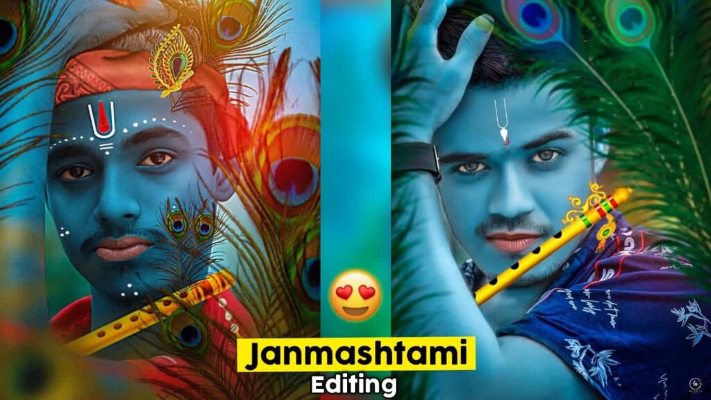 Photo Editing Janmashtami 2022 | Picsart Photo Editing New Style - PABITRA EDITOGRAPHY photo editing janmashtami