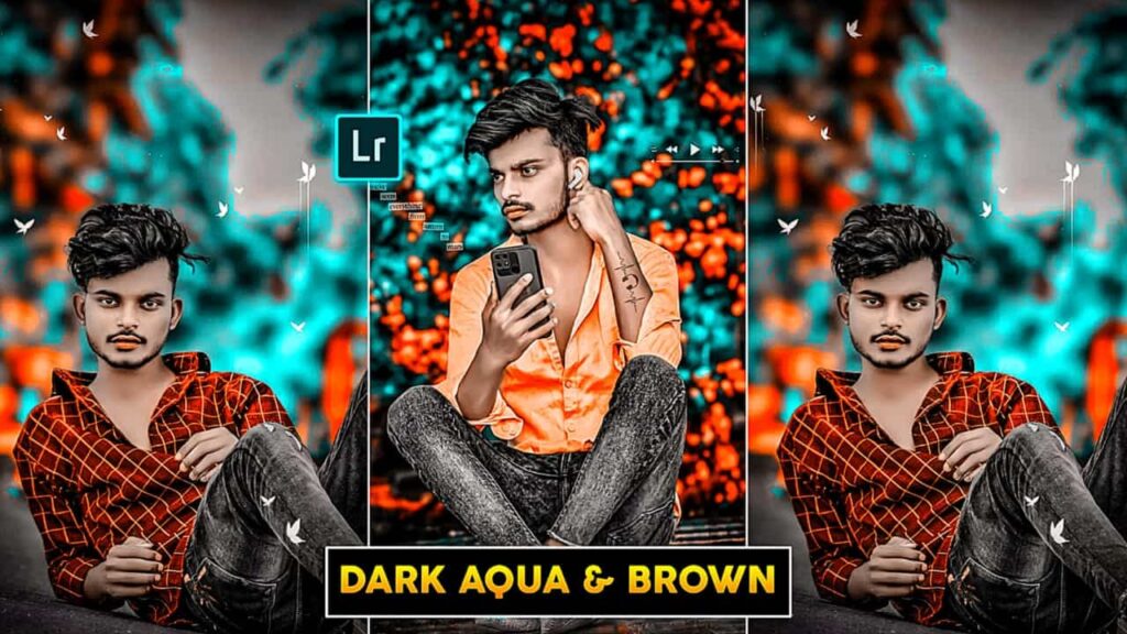 Dark Aqua and Brown Preset Lightroom Mobile Download Free | Free Lightroom Preset - PABITRA EDITOGRAPHY aqua and brown preset lightroom