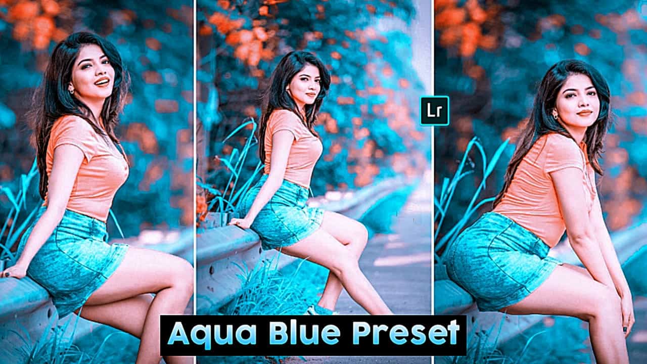 aqua and blue preset download