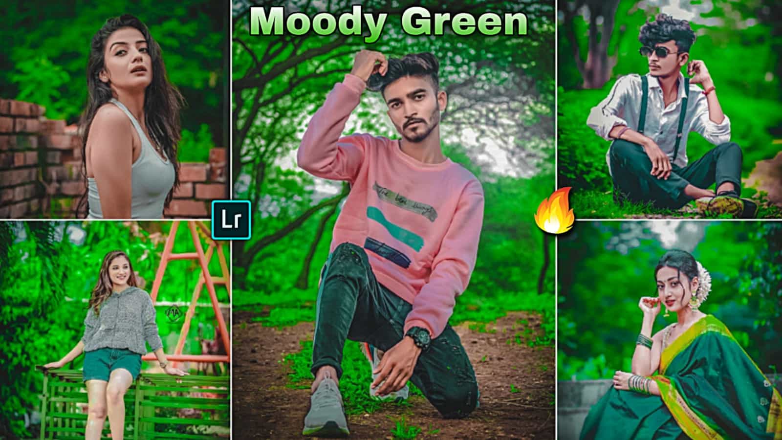Lightroom Presets for Green Background - PABITRA EDITOGRAPHY -  