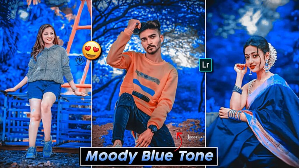 Lightroom Moody Blue Preset Download Free 2022 - PABITRA EDITOGRAPHY moody blue preset