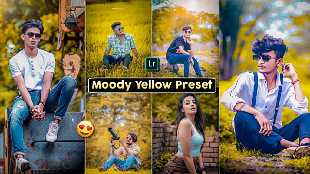 Lightroom Moody Yellow Preset Download Free by PABITRA EDITOGRAPHY moody yellow preset