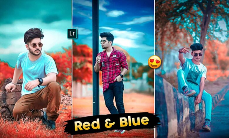 Red and Blue Preset Lightroom | New Presets for Lightroom Mobile 2022 -  PABITRA EDITOGRAPHY 