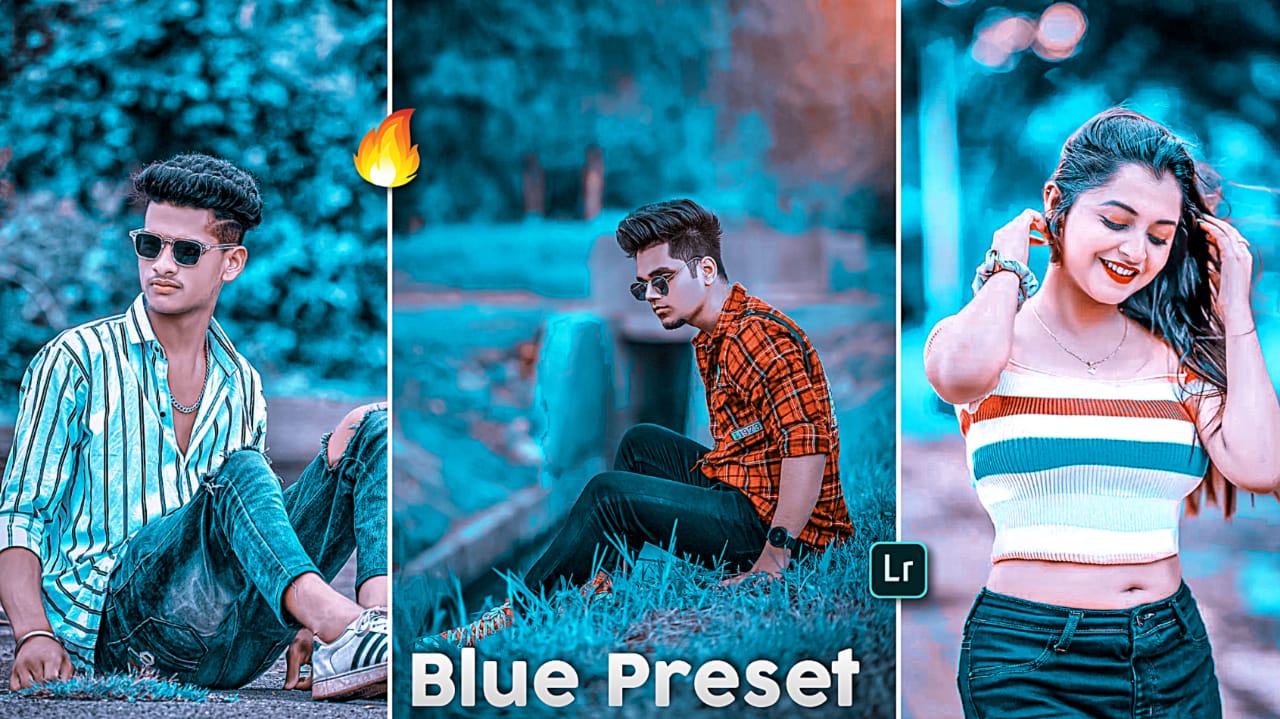 blue lightroom preset download