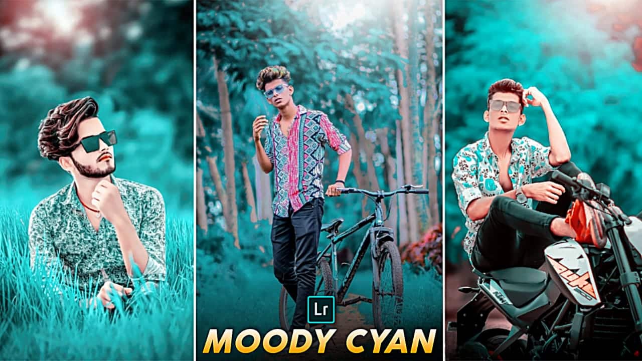 moody cyan preset