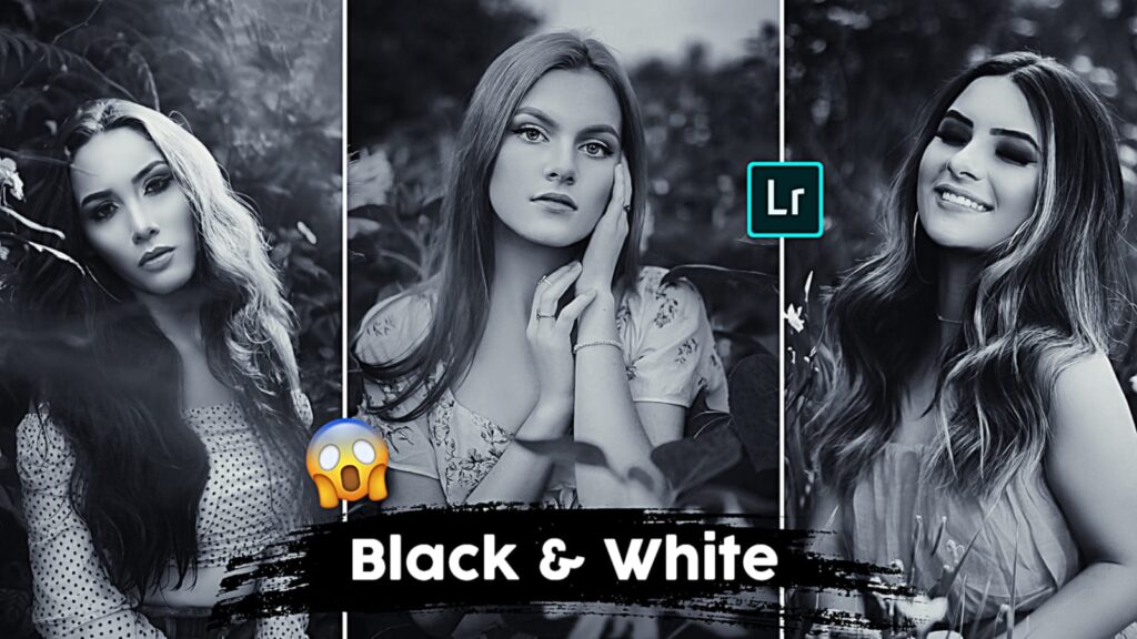 Black and White Presets For Lightroom Mobile - PABITRA EDITOGRAPHY black and white presets for lightroom
