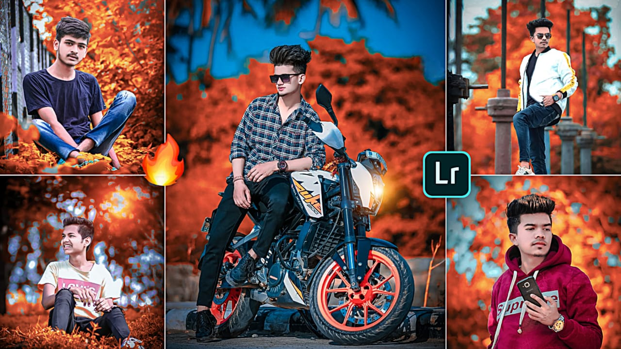 cb orange lightroom preset