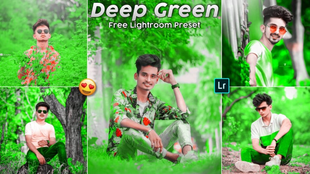 Deep Moody Green Preset Lightroom Mobile - PABITRA EDITOGRAPHY deep moody green preset
