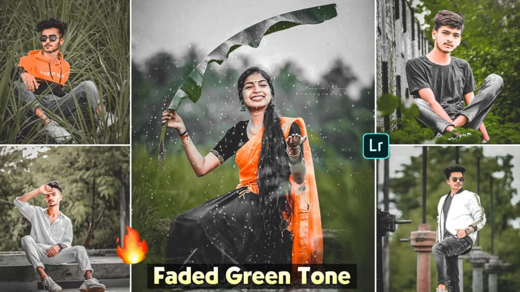 faded green lightroom mobile preset