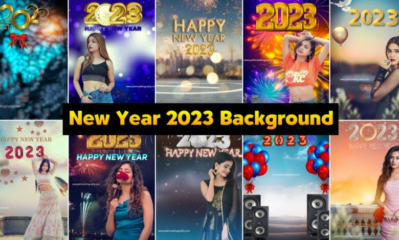 Happy New Year 2023 Photo Editing Background - PABITRA EDITOGRAPHY -  