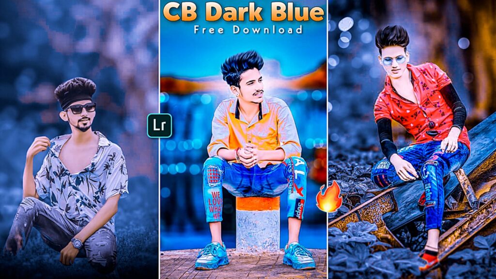 lightroom cb dark blue preset