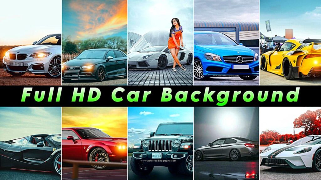 editing full hd car background
