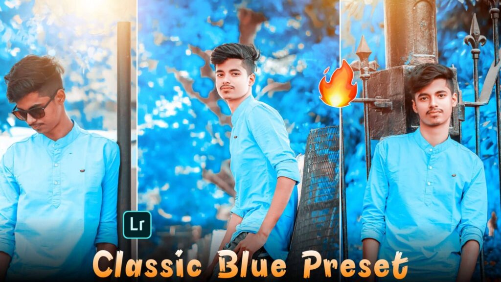 Classic Blue Preset | Blue Background Photo Editing in 1 Click - PABITRA EDITOGRAPHY classic blue preset