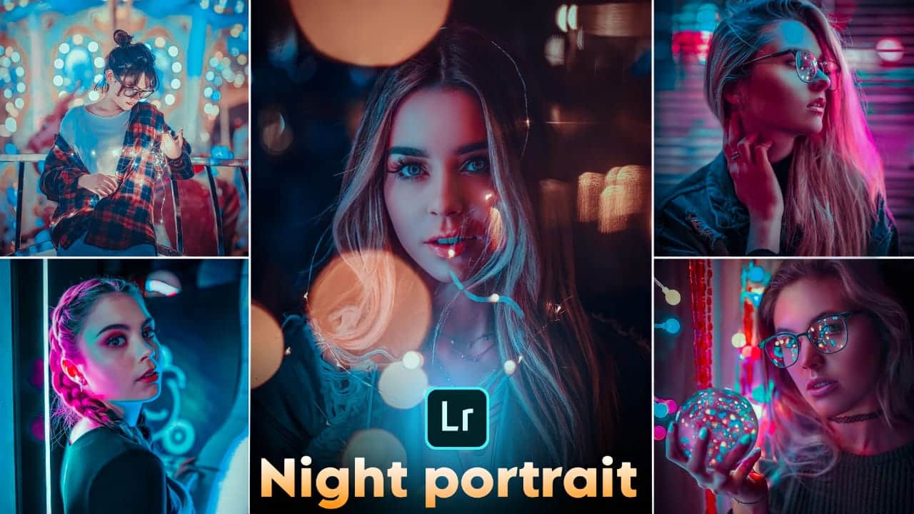 lightroom presets for night portraits