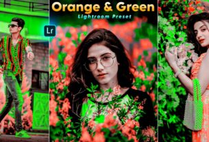 orange and green preset