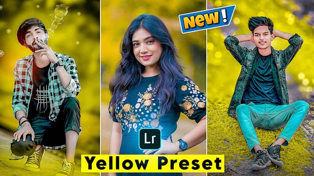 Yellow Lightroom Presets | 2023 Free Presets For Lightroom Mobile - PABITRA EDITOGRAPHY yellow lightroom presets