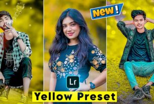 yellow lightroom presets