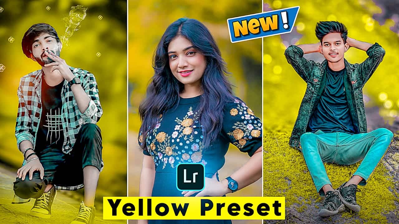 yellow lightroom presets