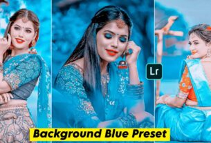 blue background preset