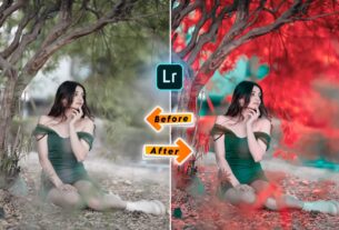 hd red tone lightroom preset