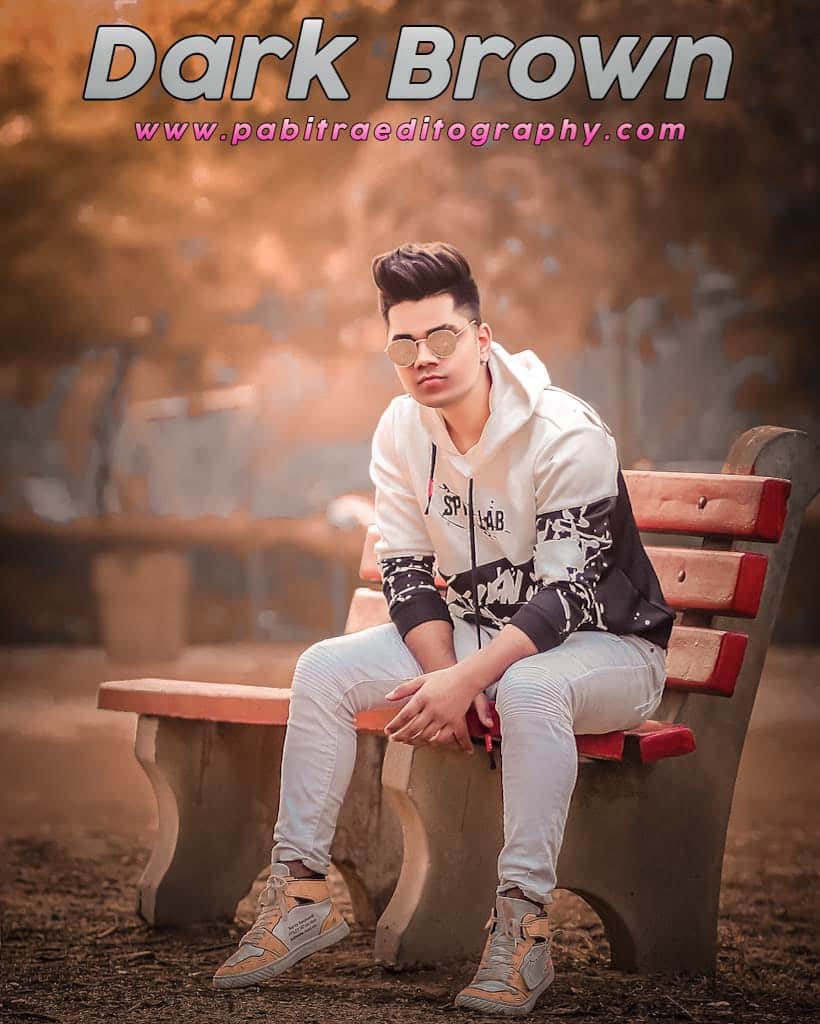Dark brown preset lightroom mobile free download