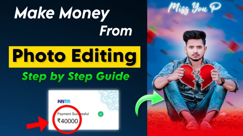 How to Earn MONEY Through Photo Editing 2023 how to earn money through photo editing