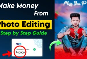 how to earn money through photo editing