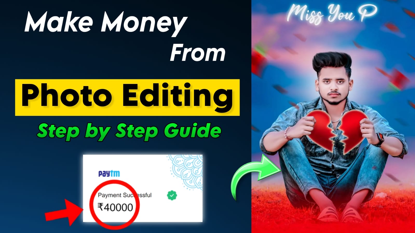 how to earn money through photo editing